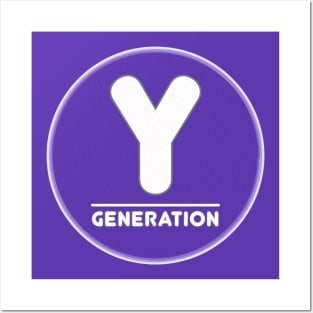 Generation Y • Millennials Posters and Art